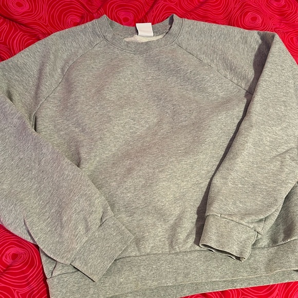 Aritzia tna Pure Fleece Crewneck - Grey - Picture 2 of 4